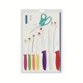 Tramontina Knife Set 8Pc Plenus Multi Colour