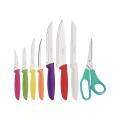 Tramontina Knife Set 8Pc Plenus Multi Colour