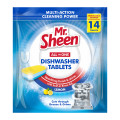 Mr Sheen Dishwasher Automatic Tablets Lemon 14 Units