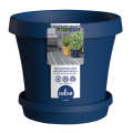 Sebor Super Pot & Saucer Set 20-22Cm Classic Blue