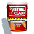 Steel Cladd All-In-One Water Based Grey 1L