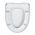 Wirquin Toilet Seat H-1 S/S Hng Wht (1.7Kg)