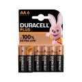 Duracell Battery Plus Alkaline Aa 6 Pack