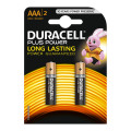 Duracell Battery Plus Alkaline Aaa 2 Pack