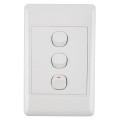 Nexus Light Switch With Cover 16Amp 4X2 1Way 3L