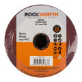 Rockworth Resin Fibre Disc - 115Mm P80 (25 Pack)