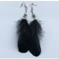 Black Swan Earrings