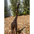 Wooden Giraffe Stand