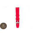 Red Omega x Swatch Moonwatch Strap