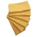 Continental Cotton Linen Napkin 6 Piece Set -  40cm - Yellow