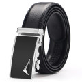 Mach Automatic Black Leather Belt