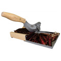 Ultratec Pro Radiused Biltong Cutter with Magnetic Stainless Steel Tray