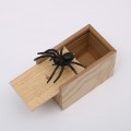 Prank Spider In Wooden Gift Box