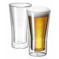 Uno Twin Wall Beer Glass - 350ml (Set of 2)