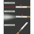 Cigarette Shapped 3-in-1 LED Flashlight Keyring