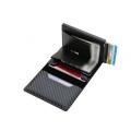 RFID Slim Cardholder Wallet (Black)