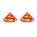 Superman Yellow/Red Logo Cufflinks