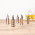 Whiskey Bullets Set - Stainless Steel Ice Cubes (6 pcs)