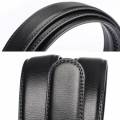 Mach Automatic Black Leather Belt