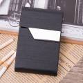 Leather & Stainless Business Card or Cigarette Holder