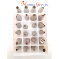24pc Stainless steel Nozzle Set