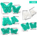2Pcs Butterfly Printing Cutter / Cookie Cutter For Cake Decorating