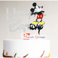 Happy Birthday Mickey Mouse Cake Topper for cake decorating