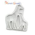 Safari Animals Moulds  - Giraffe Mother & Baby  Silicone Mould