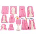 3d Chess beads Silicone Mould - Queen