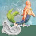 Female Mermaid / Swimming Mermaid Silicone Mould