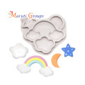 Cloud, Rainbow, Star Silicone Mould