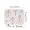Bauble Swirl Selection Silicone Mould