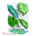 Tropical Beach Leaves Silicone Mould