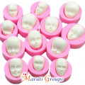 Human Face/ Doll Face Silicone Mould - Type 11