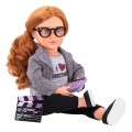 OG DELUXE DOLL W/ BOOK MIENNA 18INCH BLONDE