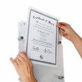 A4 Acrylic Wall Mounted Certificate Holder