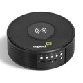 Prime Wireless Charger, Bluetooth Speaker & Clock Radio - Black