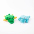 Squeakie Pads - Hippo, Alligator (2 Toys Multipack)