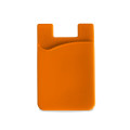 Premium Phone Card Holder - Orange