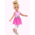 GLITTER GIRLS DRESS & LEGGING OUTFIT-STAY SPARKLY