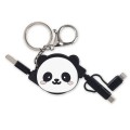 CHARGE N ROLL 3 IN 1 CHARGE CABLE PANDA