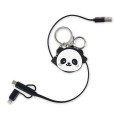 CHARGE N ROLL 3 IN 1 CHARGE CABLE PANDA