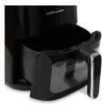 Air Fryer With Viewing Window Manual Operation Non-Stick Black 4.6L 1450W "Vitality XL"