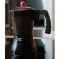 Coffee Maker Aluminium Black 9 Cup "Black Moments 9"