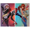 THE AMAZING SPIDER-MAN #801 & #1  J Scott Campbell Connecting Variant Cover Set