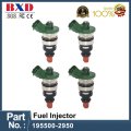 1/4PCS 195500-2950 1955002950 Fuel Injector Nozzle for Toyota Aygo for Citroen