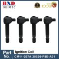 1/4PCS CM11-207A 30520-P8E-A01 30520-PVF-A01 Ignition Coil for Honda- Accord Odyssey Acura CL TL ...