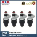 1/4PCS INP-640 MD311311 Fuel Injector  For Mitsubishi Mirage Montero Galant Sigma Eclipse -