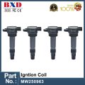 1/4PCS MW250963 Ignition Coil New For Mitsubishi Space Star 4A91 2014-2019 Brilliance V5 1.6 H230...