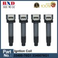 1/4pcs Ignition Coil 33400-76G1 3340076G1 For SUZUKI WAGON R MH21S 2003-2007